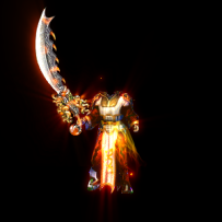 武神映月剑甲高清素材